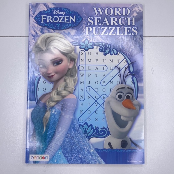 NWT Lot of 7 Disney Frozen Word Search Puzzles PERFECT FOR KIDS PARTY FAVORS - Picture 4 of 5